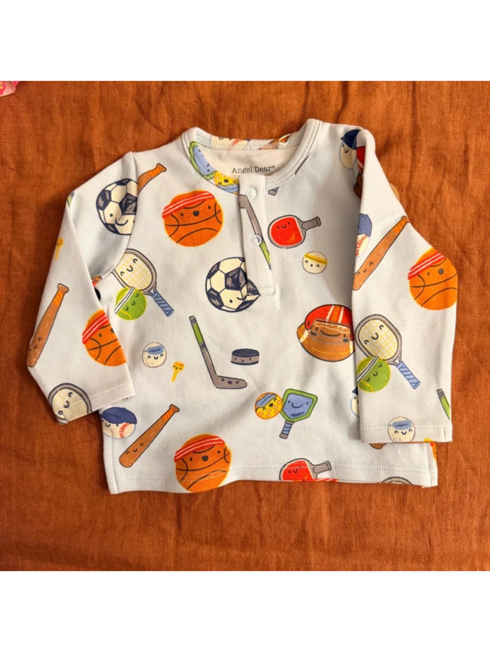 Angel dear cotton sports long sleeve